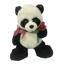 Felpa del oso panda de San Valentín